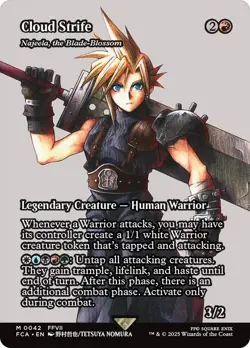 Cloud Strife | Najeela, the Blade-Blossom Final Fantasy: Through the Ages NM - Image 1
