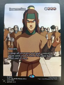 Insurrection #31 (Borderless) MTG Avatar: The Last Airbender NM/M - Image 1