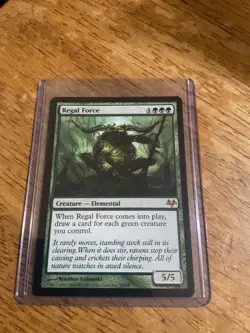 MTG Regal Force, Duel Decks: Elves vs. Inventors, Heavily Played, English - Image 1