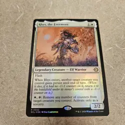 Rhys, the Evermore Foil 032 Lorwyn Eclipsed MTG Magic the Gathering - Image 1
