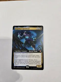 Captain N'ghathrod Extended Art Commander Legends: Baldur's Gate. NM. 640. - Image 1