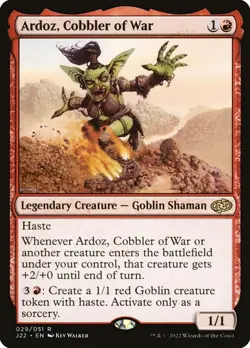 Ardoz, Cobbler of War - Jumpstart 2022 - NM MTG - Image 1