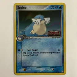 Sealeo 37/108 Pokemon Tcg EX Power Keepers Reverse Holo STAMPED LP Single! - Image 1