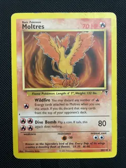 Moltres 30/110 Legendary Collection Non Holo Rare Pokemon TCG - Image 1