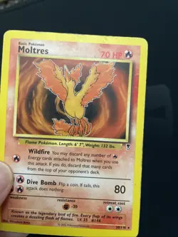 Moltres 30/110 Legendary Collection Non Holo Rare Pokemon TCG - Image 2
