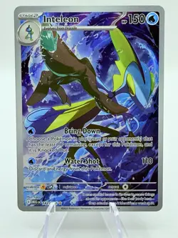 Pokemon TCG Mega Evolution Inteleon 142/132 Illustration Rare B - Image 1