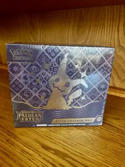💫 Pokemon TCG Scarlet & Violet Paldean Fates Elite Trainer Box - FACTORY SEALED - Image 1