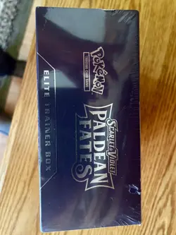 💫 Pokemon TCG Scarlet & Violet Paldean Fates Elite Trainer Box - FACTORY SEALED - Image 5