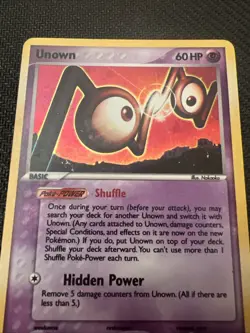 Unown (N) N/28 Holo - Rare - Pokemon EX Unseen Forces - MP - Image 2