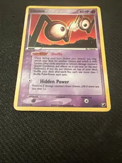 Unown (N) N/28 Holo - Rare - Pokemon EX Unseen Forces - MP - Image 3