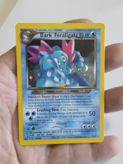 Pokemon TCG Dark Feraligatr Holo Rare Neo Destiny, 5/105 Cond 💎 NM *SEE PICS* - Image 3