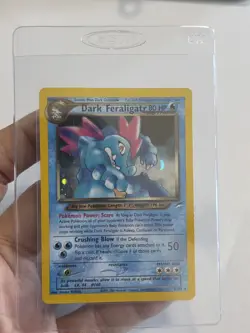 Pokemon TCG Dark Feraligatr Holo Rare Neo Destiny, 5/105 Cond 💎 NM *SEE PICS* - Image 4