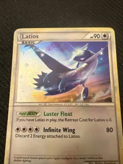 Pokemon TCG Latios HGSS11, Cosmos Holo - Black Star Promo Holo HP - Image 2