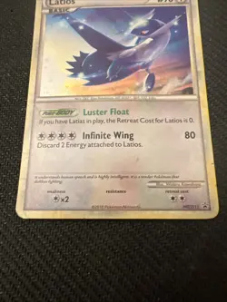 Pokemon TCG Latios HGSS11, Cosmos Holo - Black Star Promo Holo HP - Image 3