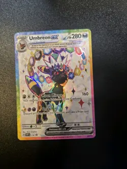 Pokemon TCG Umbreon EX SVP 176 Black Star Promo Full Art Near Mint - Image 1