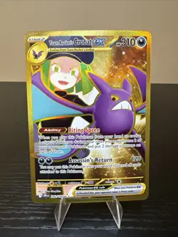 Team Rockets Crobat ex 242/182 Pokemon TCG Sv10: Destined Rivals Hyper Rare Holo - Image 1