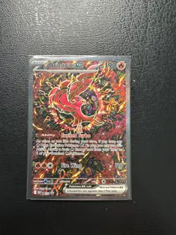 Pokemon 2025 TCG - Oricorio EX 024 - Black Star Promo Art - Mega / UPC - Image 1