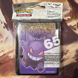 Pokemon TCG Ultra Pro Sleeves Gengar 65 ct. Pack NEW SEALED! - Image 1