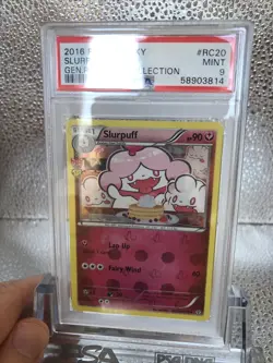 PSA 9 Mint 2016 Pokemon XY Generations Radiant Collection Slurpuff #RC20 - Image 3