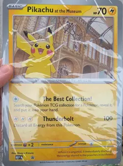 In hand Pokemon x Natural History Museum Exclusive Promo | International 🚚 Ship - Image 1