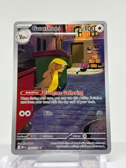 Pokemon TCG: Gumshoos (153/132) Illustration Rare -- Mega Evolutions - Image 1