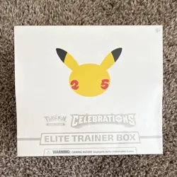 Pokemon TCG Celebrations Elite Trainer Box ETB Sealed - Image 1