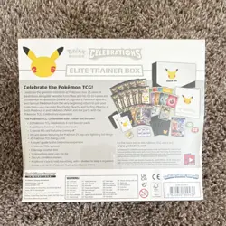 Pokemon TCG Celebrations Elite Trainer Box ETB Sealed - Image 2