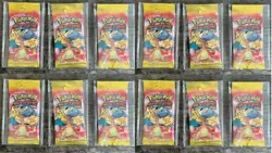 36x 2011 POKEMON Sealed Vintage Booster Packs Battle Dics Pogs PSA UK box - Image 1