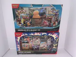 Pokemon Snorlax Ex & Blissey Ex / Mega Lucario Ex New and Sealed - Image 1