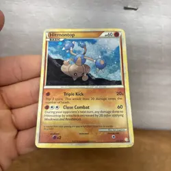 Hitmontop - 5/123 - Pokemon Heart Gold Soul Silver Holo Rare MP - Image 3