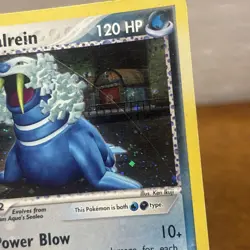 Team Aqua’s Walrein - Holo - 6/95 EX Team Magma vs Team Aqua - Pokemon TCG 2004 - Image 2