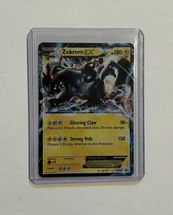 POKEMON POKEMON TCG 2012 ZEKROM EX BW38 BLACK WHITE HOLO BLACK STAR PROMO NM - Image 1