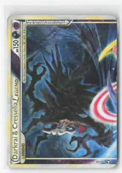 #Darkrai & Cresselia Legend (Top) #99/102 Ultra Rare Moderately played Pokemon - Image 1