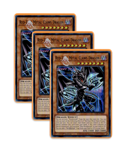 Yugioh! Red-Eyes Metal Claws Dragon ALIN-EN025 (SR) 1st Ed 3x - Image 1