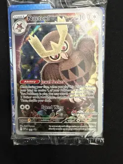 Noctowl - 141 (Pokemon Center Exclusive) 141 Sv: Scarlet & Violet Promo Cards... - Image 2