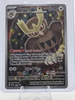 SV: Scarlet & Violet Promo Cards #141 Noctowl Pokemon Center Exclusive - Image 1