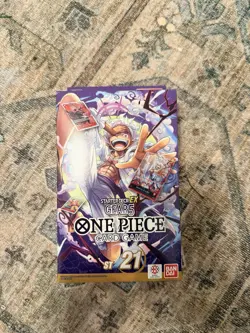 One Piece Card Game Starter Deck EX Gear 5 English. Sealed Deck/sleeves Only - Image 1