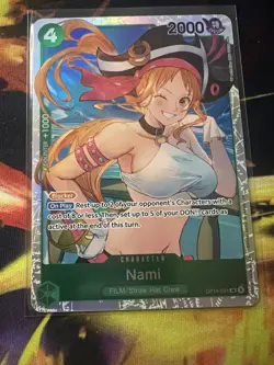 Nami OP14-031 (SR) The Azure Sea’s Seven One Piece TCG English Super Rare - Image 1