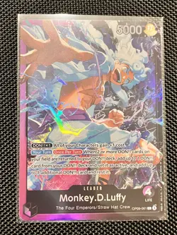 Monkey.D.Luffy (OP09-061) - Starter Deck 26: PURPLE/BLACK One Piece Leader - Image 2