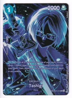 Tashigi 'Parrallel Art' 'Special' SP OP06-050 R ENGLISH ONE-PIECE TCG NM/M - Image 2