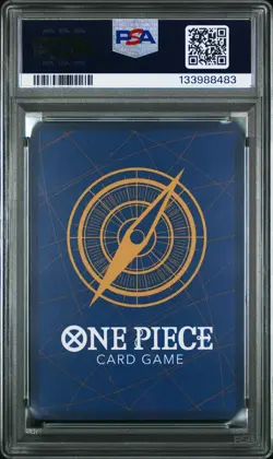2024 ONE PIECE ST01 007 OP06 WINGS OF THE CAPTAIN NAMI TREASURE RARE PSA 10 - Image 2