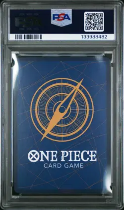 2024 ONE PIECE ST01 007 OP06 WINGS OF THE CAPTAIN NAMI TREASURE RARE PSA 10 - Image 2