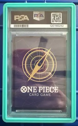 2024 ONE PIECE ST01 007 OP06 WINGS OF THE CAPTAIN NAMI TREASURE RARE PSA 10 - Image 2