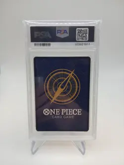 2024 One Piece Nami OP06 ST01 007 Wings of the Captain Treasure Rare PSA 10 - Image 2