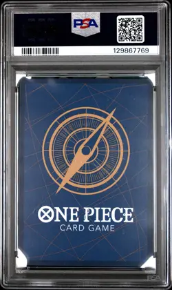 2024 ONE PIECE OP06-WINGS OF THE CAPTAIN TREASURE RARE #007 NAMI PSA 10 - Image 2