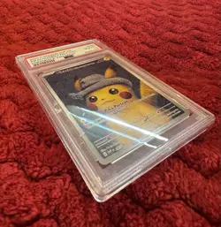 2023 POKEMON SVP EN-SV POKEMON X VAN GOGH #085 PIKACHU WITH GREY FELT HAT PSA 10 - Image 5