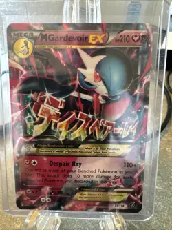 Pokemon TCG M Gardevoir EX Full Art Holo 112/114 XY-Steam Siege MP - Image 1