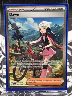 2025 Pokemon Phantasmal Flames Dawn Special Illustration Rare #129/094 Near Mint - Image 1