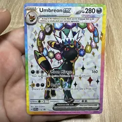 Pokemon TCG Umbreon EX SVP 176 Black Star Promo Full Art Near Mint - Image 1