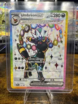 Pokemon TCG Umbreon EX SVP 176 Black Star Promo Full Art Near Mint - Image 1